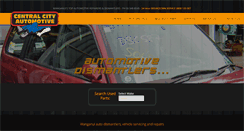 Desktop Screenshot of centralcityauto.co.nz